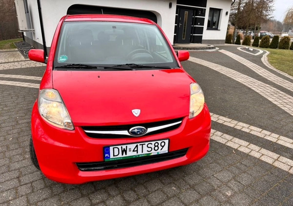 Subaru Justy cena 12500 przebieg: 119000, rok produkcji 2008 z Iwonicz-Zdrój małe 379